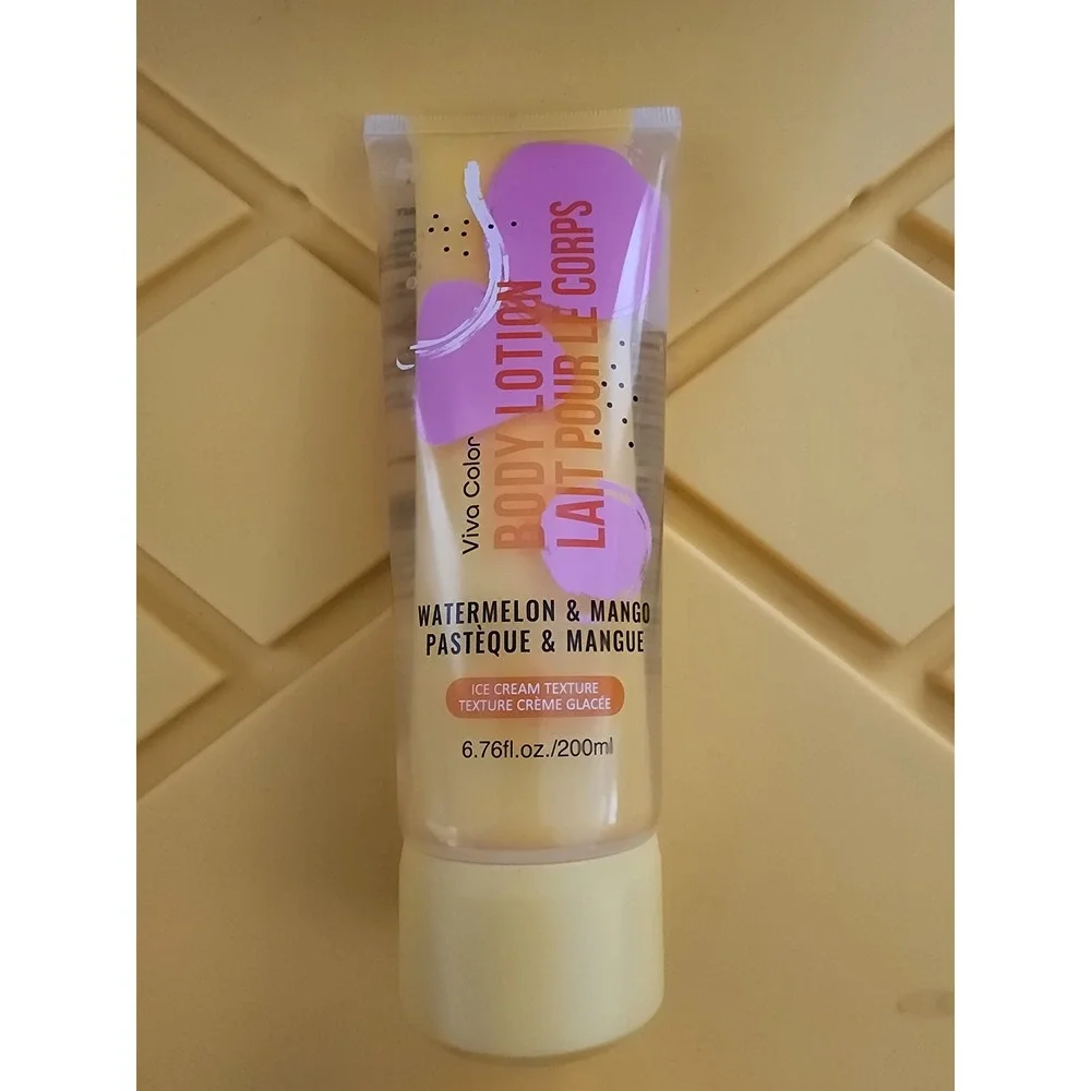 Viva Color Watermelon & Mango Ice Cream Texture Body Lotion 6.76oz 200ml